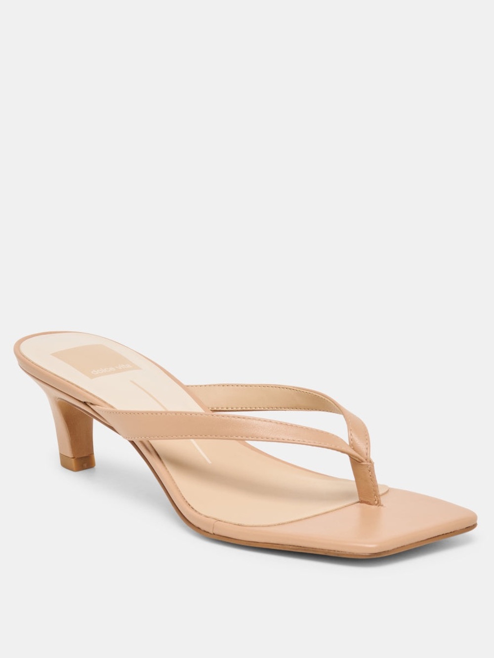 Dolce Vita Ramia Heels Cafe Leather NEW